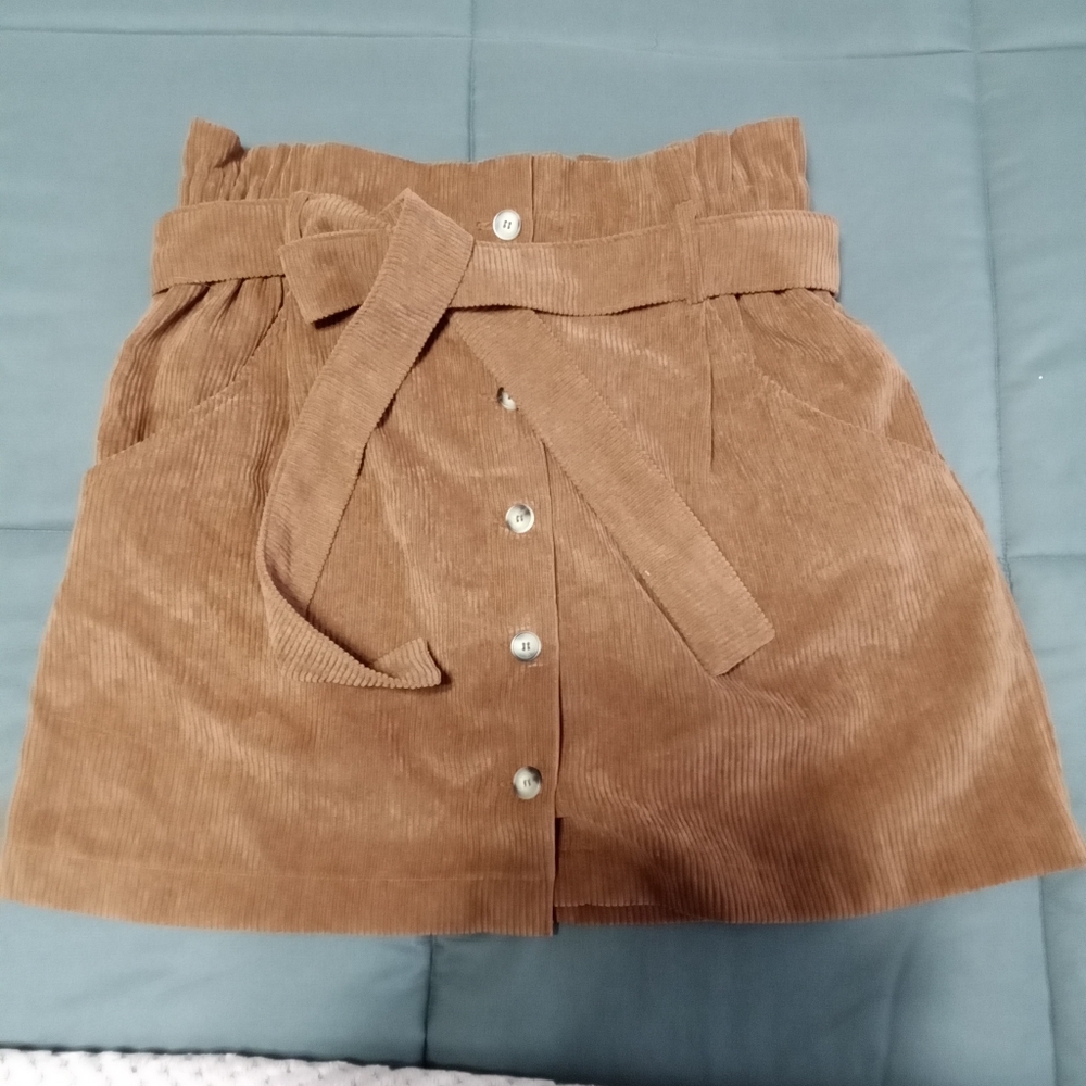 Corduroy Skirt